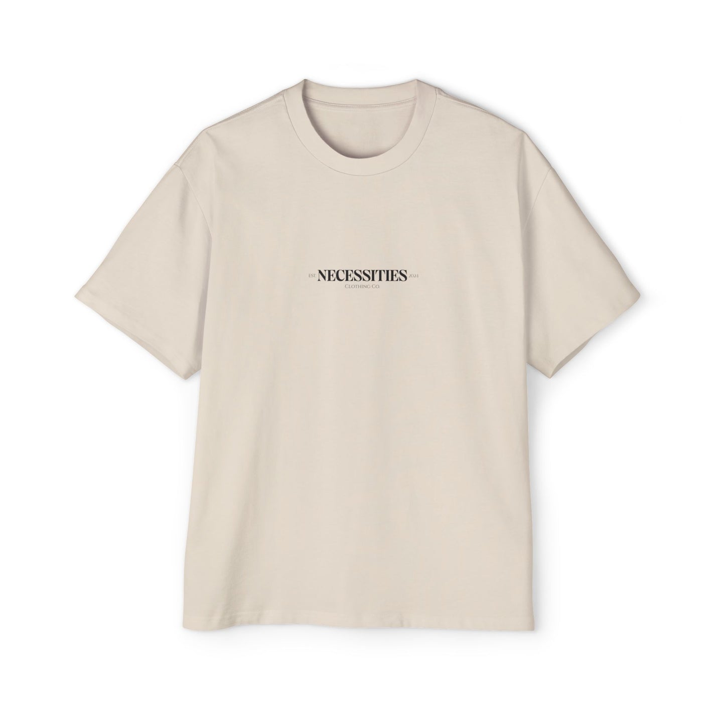 PREORDER Necessities Oversized Cotton Tee – Your Go-To for Comfort and Style